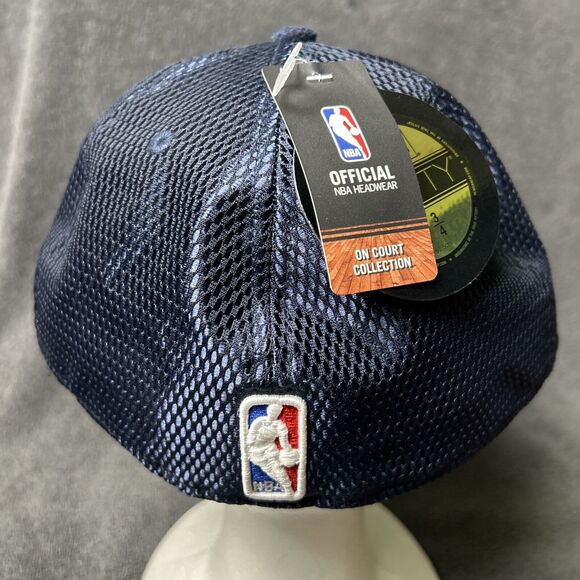 New Era 59Fifty Indiana Pacers Hat 7 3/4 Blue NBA On Court Collection NWT - Picture 3 of 10
